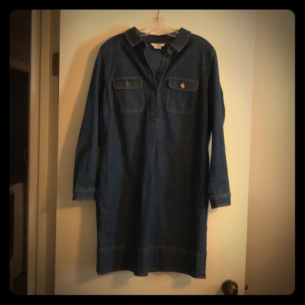 Boden Denim Lola Shirt Dress.   Size 10R
